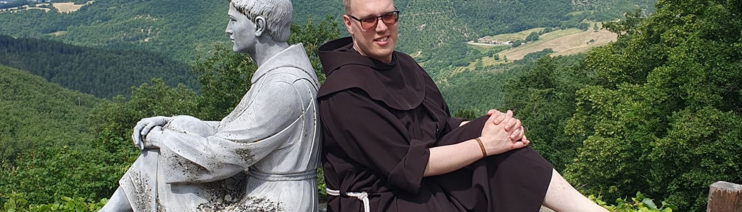 Broeder Franciscus en broeder Hans-Peter