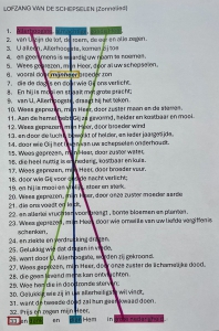 Christogram in Zonnelied